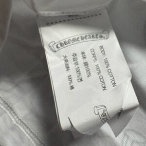 Chrome Hearts White Cotton Label